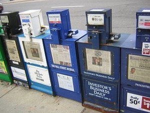 Newspapers! (Wikimedia Commons: SusanLesch)