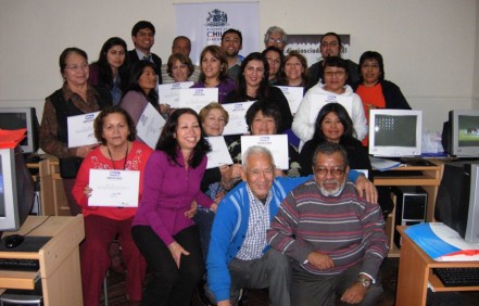 Participants of a Mi Voz training. | Photo: Courtesy of Mi Voz
